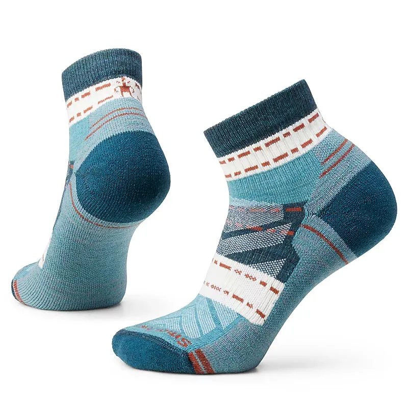 Women's Smartwool Hike Light Cushion Margarita Ankle Socks Color: Twilight Blue
