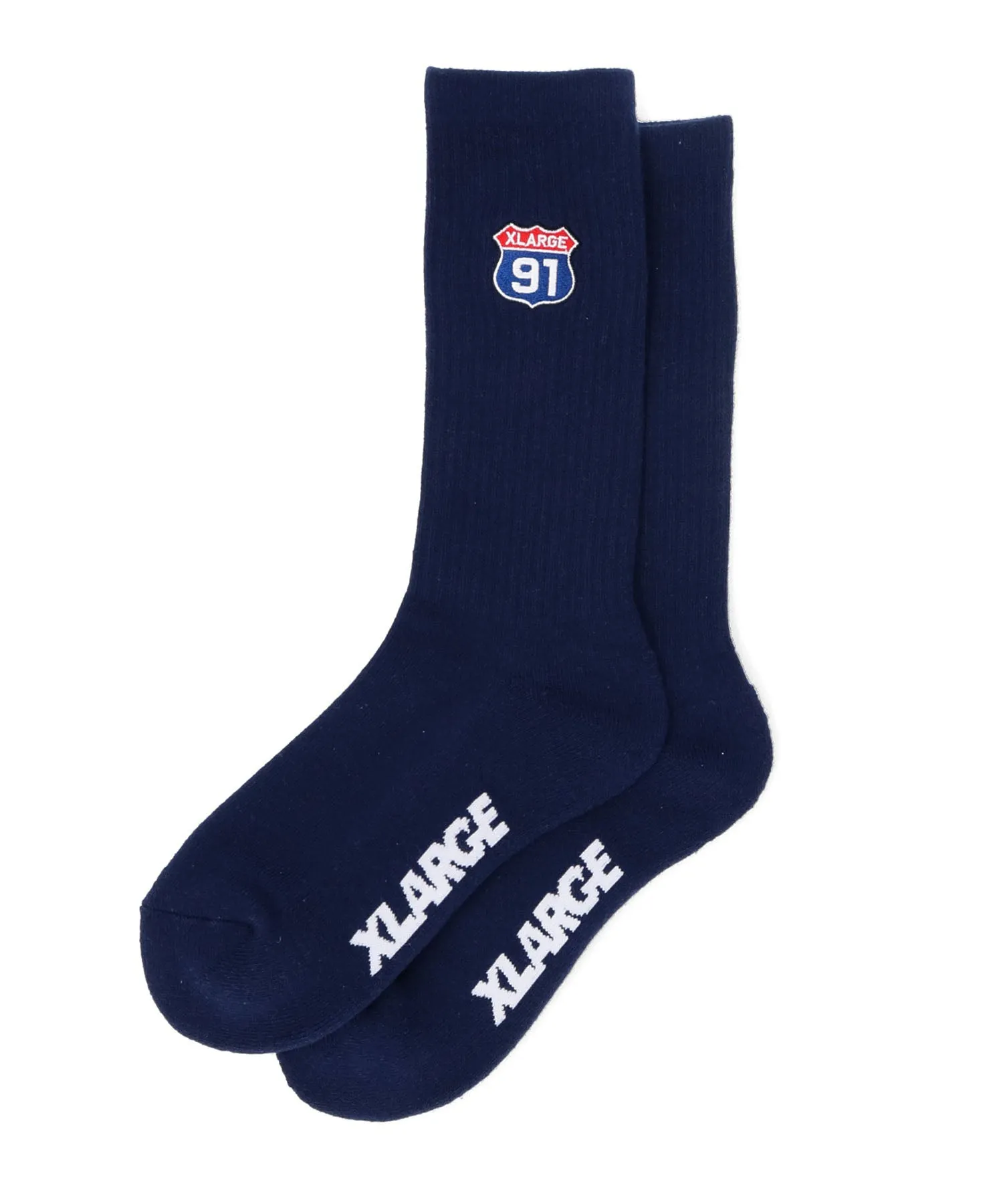 XL 91 EMBROIDERED SOCKS