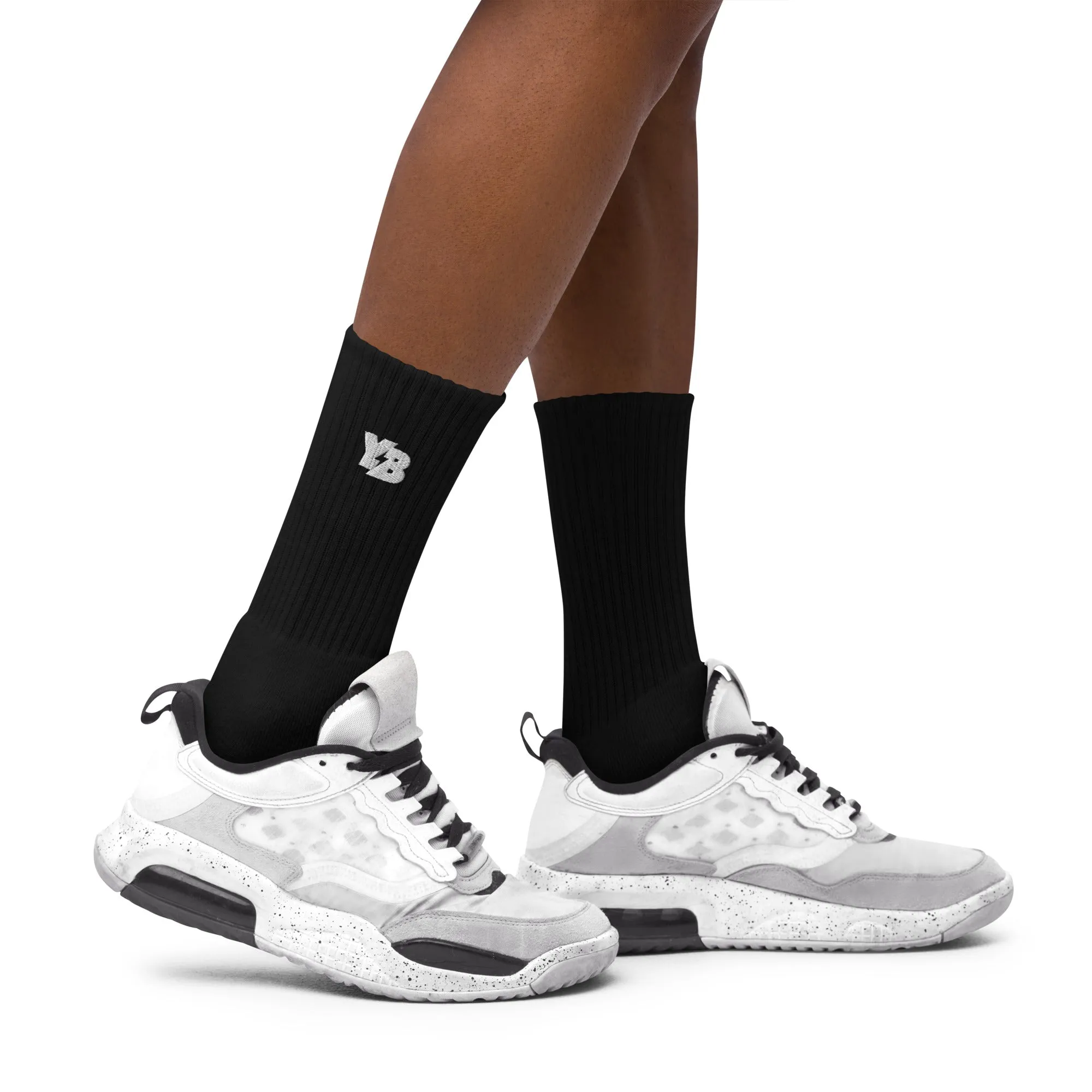 Yoga Box Embroidered Socks